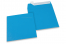 Farbige Briefumschläge Papier - Meerblau, 160 x 160 mm | Briefumschlaegebestellen.de
