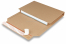 Sie Verschließen die Verpackung mit dem Klebestreifen - Braun | Briefumschlaegebestellen.de