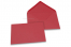   Farbige Umschläge  für Glückwunschkarten- Rot, 114 x 162 mm | Briefumschlaegebestellen.de
