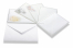 Briefumschläge für Trauerkarten weiss | Briefumschlaegebestellen.de