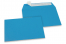 Farbige Briefumschläge Papier - Meerblau, 114 x 162 mm | Briefumschlaegebestellen.de