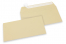 Farbige Briefumschläge Papier - Camel, 110 x 220 mm | Briefumschlaegebestellen.de