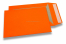 Papprückwandtaschen farbig - Orange | Briefumschlaegebestellen.de