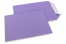 Farbige Briefumschläge Papier - Violett, 229 x 324 mm | Briefumschlaegebestellen.de