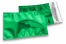 Grüne Metallic Folienumschläge - 114 x 162 mm | Briefumschlaegebestellen.de
