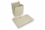 Blitzbodenkarton aus Graspapier wird flach angeliefert | Briefumschlaegebestellen.de