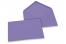 Farbige Umschläge  für Glückwunschkarten - Violett, 133 x 184 mm | Briefumschlaegebestellen.de