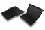 Schwarzen Maxibriefkartons - mit schwarzer Innenseite, 310 x 220 x 26 mm | Briefumschlaegebestellen.de