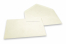 Briefumschläge aus Büttenpapier- gummierte Spitzklappe, ohne Innenfutter | Briefumschlaegebestellen.de