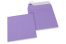 Farbige Briefumschläge Papier - Violett, 160 x 160 mm | Briefumschlaegebestellen.de