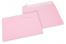 Farbige Briefumschläge Papier - Hellrosa, 162 x 229 mm  | Briefumschlaegebestellen.de