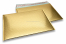 Luftpolstertaschen metallic umweltfreundlich - Gold 320 x 425 mm | Briefumschlaegebestellen.de