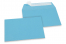 Farbige Briefumschläge Papier - Himmelblau, 114 x 162mm | Briefumschlaegebestellen.de