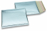 Luftpolstertaschen metallic umweltfreundlich - Eisblau 180 x 250 mm | Briefumschlaegebestellen.de