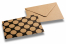 Dekorative Kraftpapier-Briefumschläge - Punkt | Briefumschlaegebestellen.de