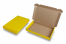 Maxibriefkartons - Gelb | Briefumschlaegebestellen.de