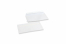 Transparente Briefumschläge Weiß - 110 x 220 mm | Briefumschlaegebestellen.de