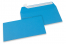 Farbige Briefumschläge Papier - Meerblau, 110 x 220 mm | Briefumschlaegebestellen.de