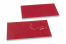 Kartonverpackung mit Kordelverschluss - 110 x 220 mm, rot | Briefumschlaegebestellen.de