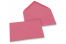 Farbige Umschläge für Glückwunschkarten - Rosa, 125 x 175 mm | Briefumschlaegebestellen.de