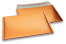 Luftpolstertaschen metallic umweltfreundlich - Orange 235 x 325 mm | Briefumschlaegebestellen.de