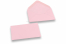 Mini Briefumschläge Pastellrosa | Briefumschlaegebestellen.de