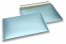 Luftpolstertaschen matt metallic umweltfreundlich - Eisblau 235 x 325 mm | Briefumschlaegebestellen.de