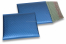 Luftpolstertaschen matt metallic umweltfreundlich - Dunkelblau 165 x 165 mm | Briefumschlaegebestellen.de
