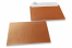 Kupferfarbene Briefumschläge mit Perlmutteffekt - 162 x 229 mm | Briefumschlaegebestellen.de