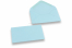 Mini Briefumschläge Hellblau | Briefumschlaegebestellen.de