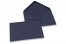 Farbige Umschläge für Glückwunschkarten - Dunkelblau, 125 x 175 mm | Briefumschlaegebestellen.de