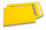 Papprückwandtaschen farbig - Gelb | Briefumschlaegebestellen.de