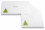 Grußkartenumschläge mit Weihnachtsmotiv - Weiß + Weihnachtsbaum | Briefumschlaegebestellen.de