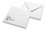 Briefumschläge für Hochzeitskarten - Weiss + sig. & sig.ra.  | Briefumschlaegebestellen.de