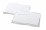 Briefumschläge für Trauerkarten - Weiss + Doppelkante | Briefumschlaegebestellen.de