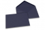 Farbige Umschläge  für Glückwunschkarten - Dunkelblau, 133 x 184 mm | Briefumschlaegebestellen.de
