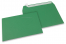 Farbige Briefumschläge Papier - Dunkelgrün, 162 x 229 mm | Briefumschlaegebestellen.de