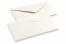 Gerippte Briefumschläge - Weiß | Briefumschlaegebestellen.de