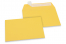 Farbige Briefumschläge Papier - Sonnenblumengelb, 114 x 162 mm | Briefumschlaegebestellen.de