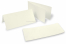 Karten aus Büttenpapier - 100 x 210 mm, Einzel- oder Doppelkarten, an der kurzen und langen Seite gefaltet | Briefumschlaegebestellen.de