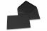  Farbige Umschläge  für Glückwunschkarten - Schwarz, 114 x 162 mm | Briefumschlaegebestellen.de