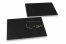 Kartonverpackung mit Kordelverschluss - 162 x 229 mm, schwarz | Briefumschlaegebestellen.de