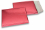 Luftpolstertaschen metallic umweltfreundlich - Rot 180 x 250 mm | Briefumschlaegebestellen.de
