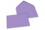 Farbige Umschläge für Glückwunschkarten - Violett, 125 x 175 mm | Briefumschlaegebestellen.de