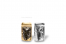 Metallic transparente Standbodenbeutel - Gold metallic, 85 x 145 x 50 mm - 100 ml | Briefumschlaegebestellen.de