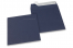 Farbige Briefumschläge Papier - Dunkelblau, 160 x 160 mm | Briefumschlaegebestellen.de
