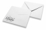 Briefumschläge für Hochzeitskarten - Weiss + segna la data | Briefumschlaegebestellen.de
