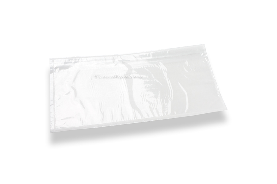 Lieferscheintaschen ohne Aufdruck - DL, 122 x 225 mm