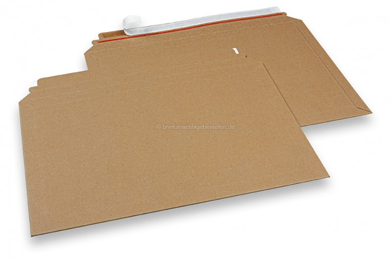 Braune Karton- Versandtaschen - 250 x 353 mm