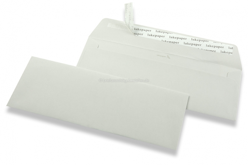 Gmund Lakepaper The Kiss Briefumschläge - Grau: Angle